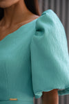 Vestido Maria | Turquesa