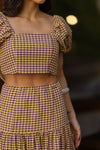 Blusa quadrados | em 2 cores