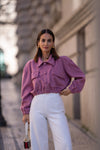 Bomber Violeta