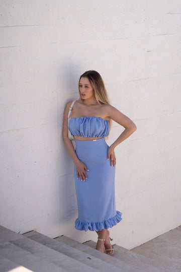 Crop top | Azul
