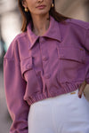 Bomber Violeta