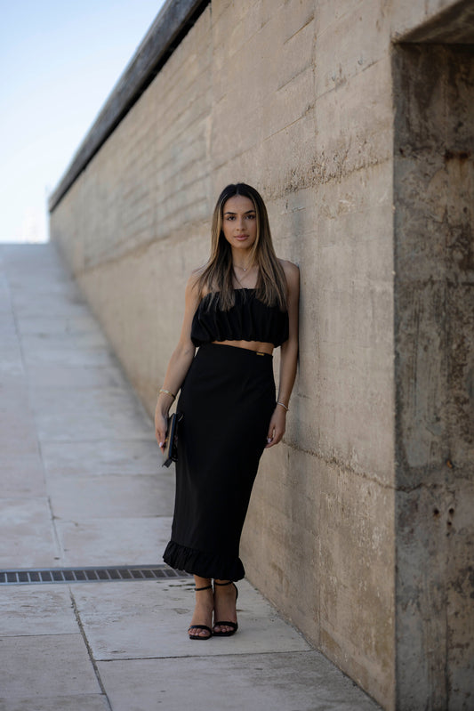 Crop top | Preto