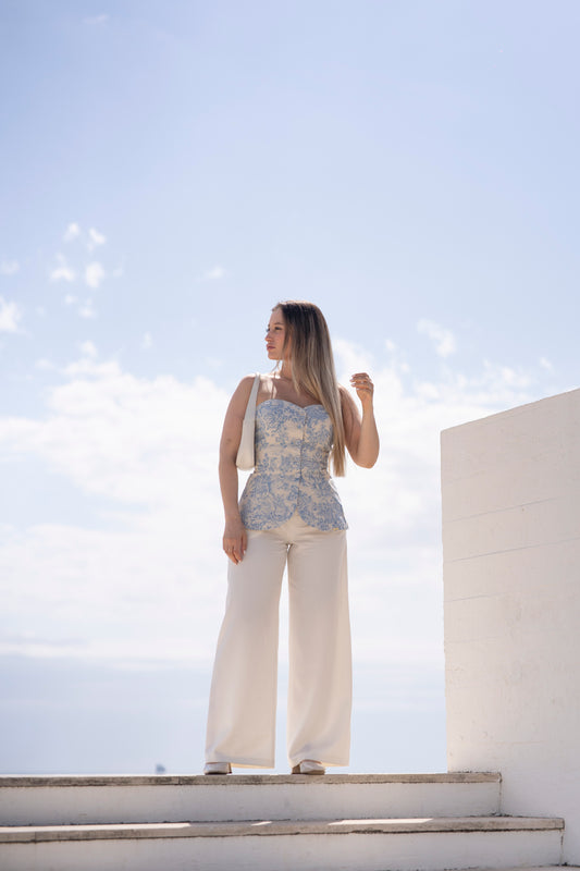 Corpete | Linho Azul