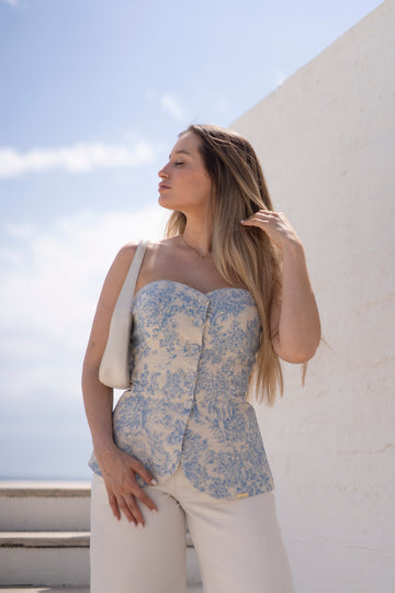 Corpete | Linho Azul