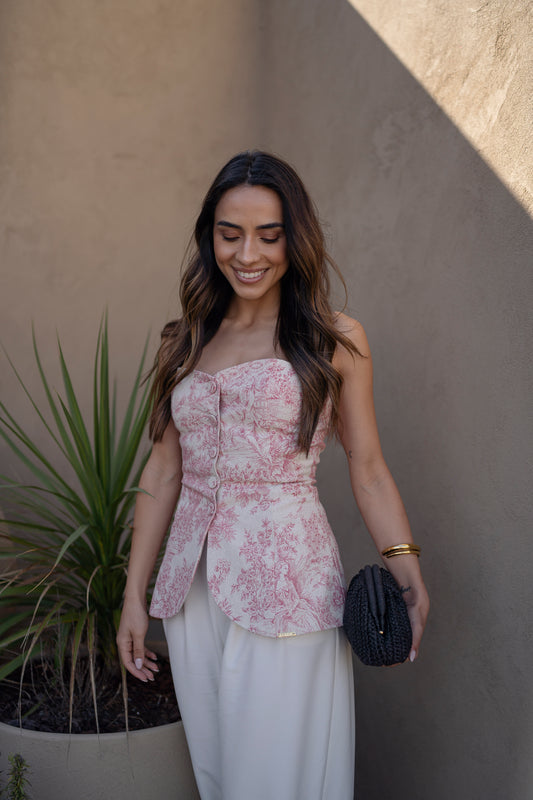 Corpete | Linho Rosa