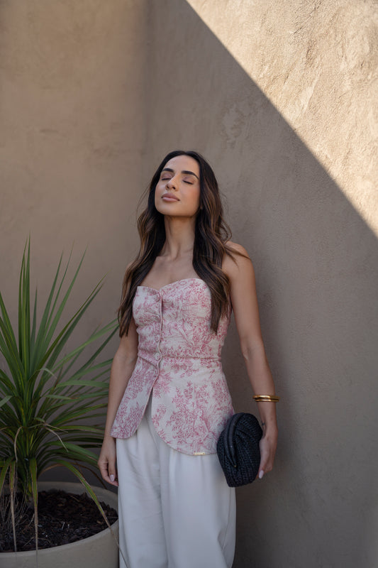 Corpete | Linho Rosa