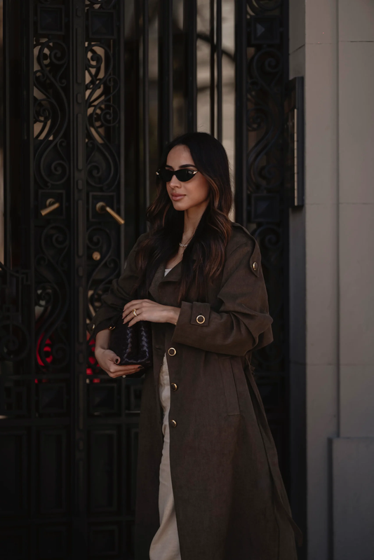 Trench Aurora | Castanho